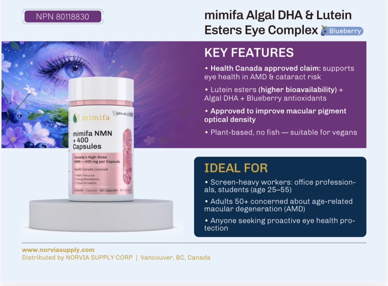 Algal DHA & Lutein Esters Eye Complex